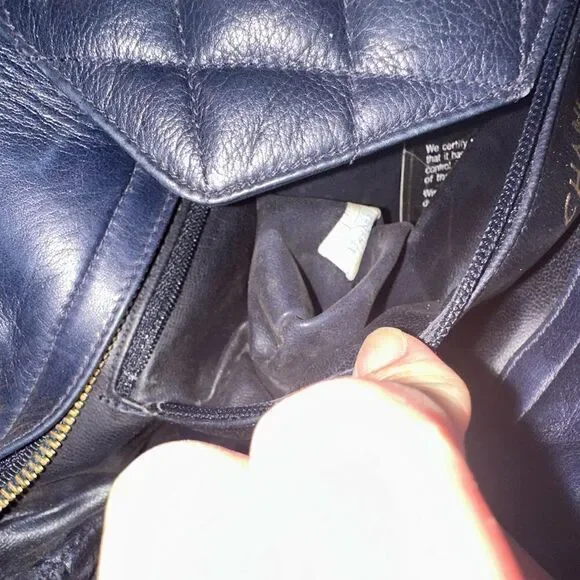 Chanel canvas and leather bag - Picture 11 of 16